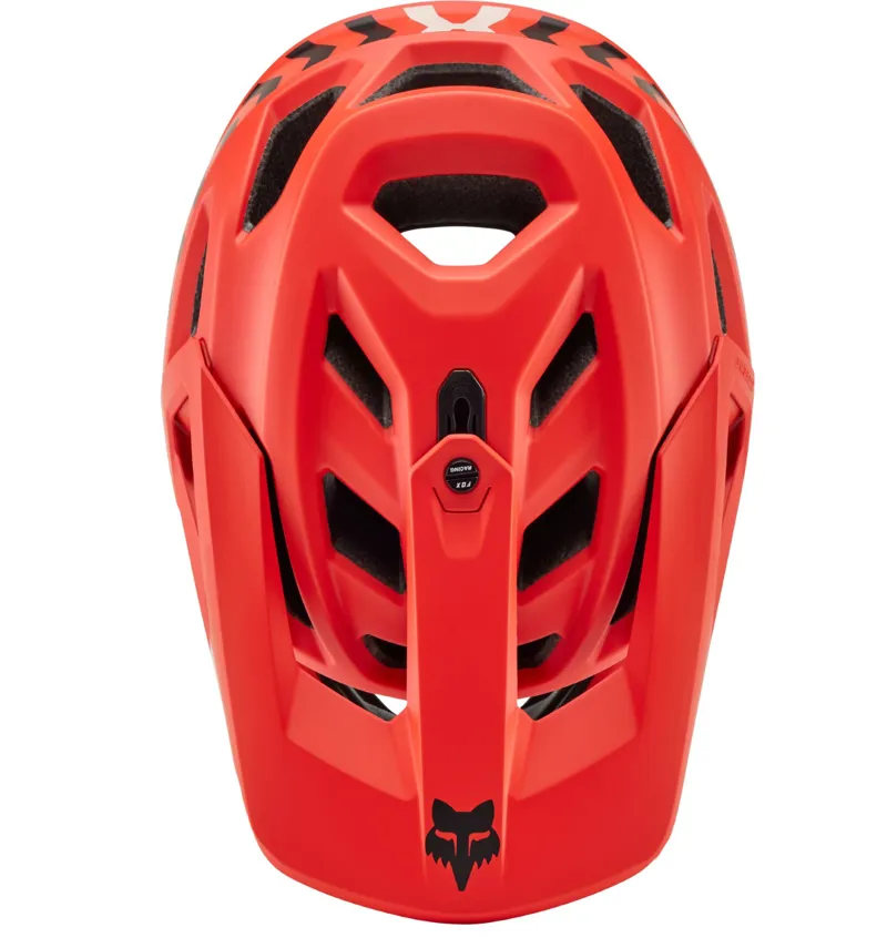 Fox Proframe Full Face Youth MTB Helmet Race Energy OS Orange Flame-4